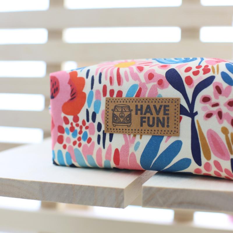 Nähset Boxybag 'Mini' - Happy inkl. Labelset 'Fun'