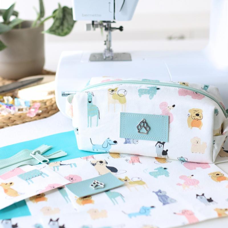 Nähset Boxybag 'Mini' - Hundeblick