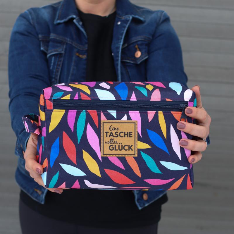 Nähset Boxybag 'Maxi' - Farbenfroh inkl. Labelset 'Statement'