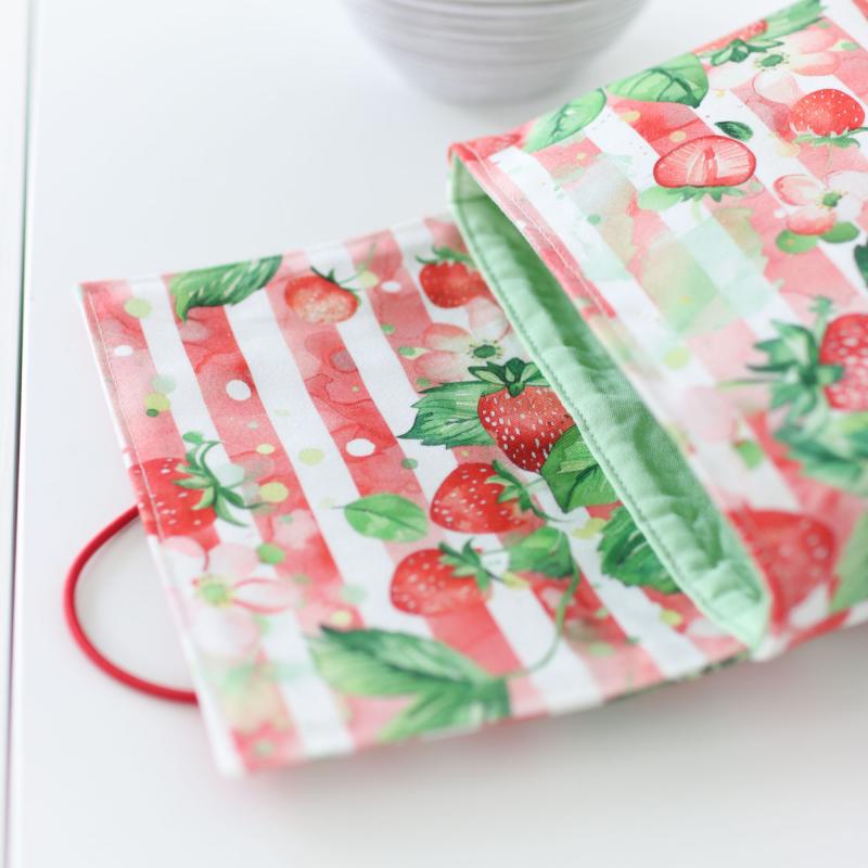 Nähset Minibag - Erdbeere
