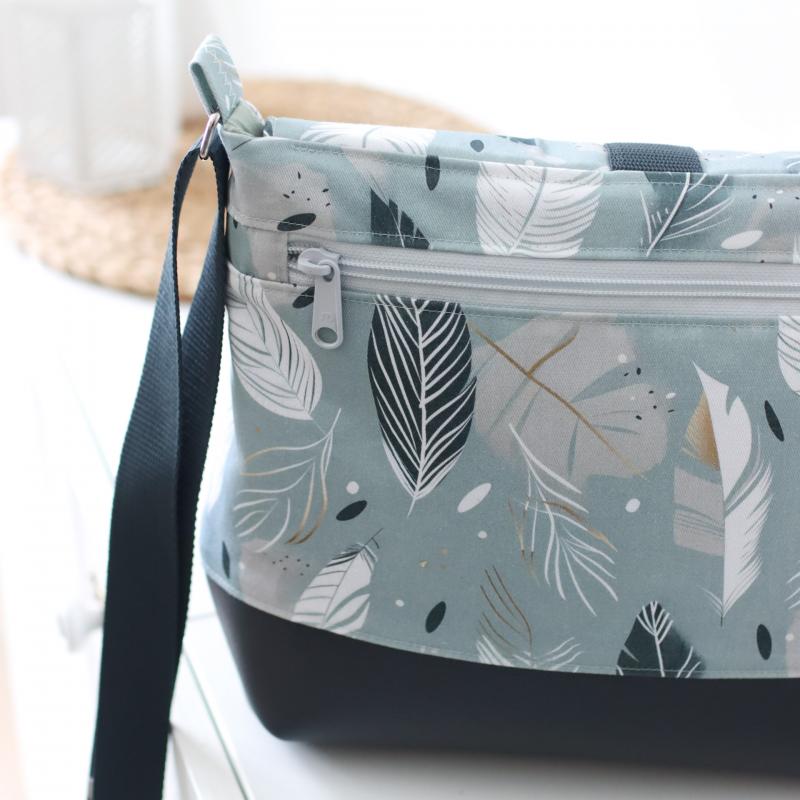 Nähset Tasche 'Katie' - Feathers Mint