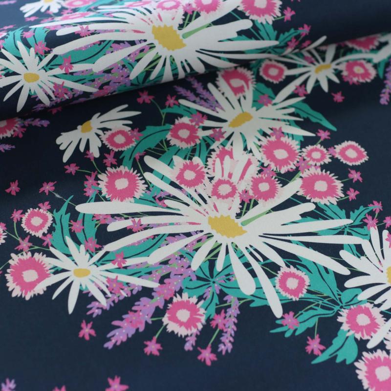 Canvas Eigenproduktion 'Petrol Garden'