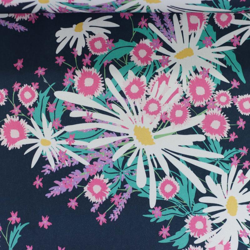 Canvas Eigenproduktion 'Petrol Garden'