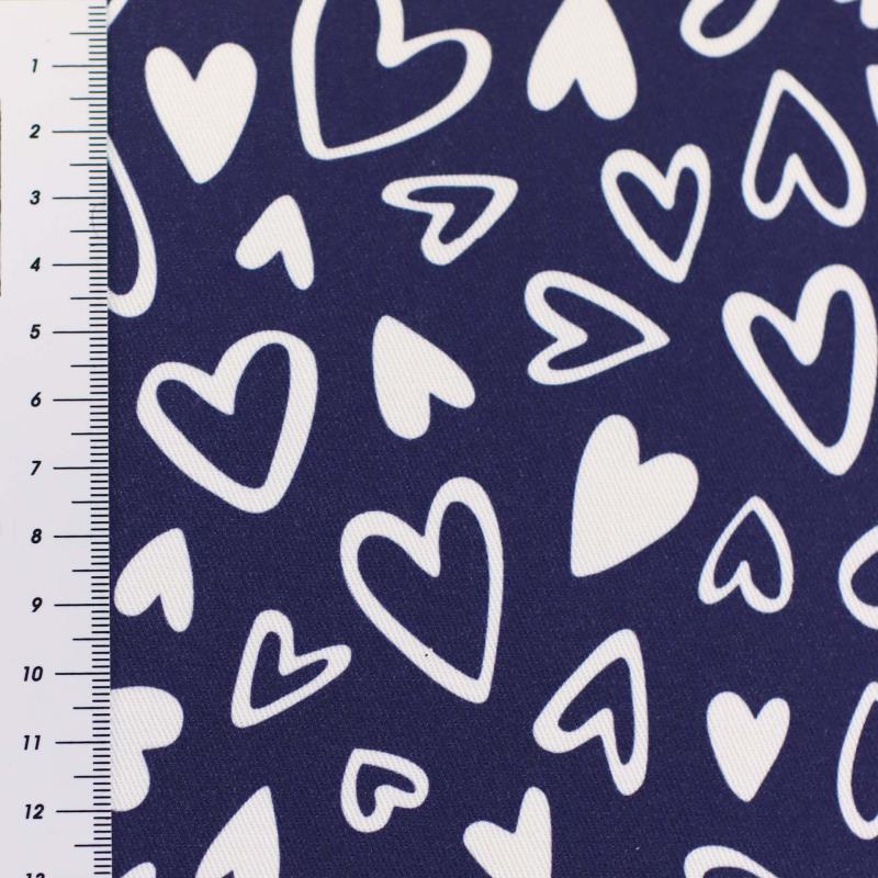 Canvas Eigenproduktion 'Lieblingsstück navy'