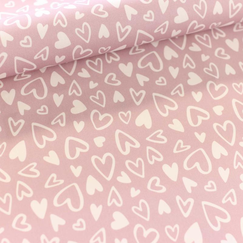 Canvas Eigenproduktion 'Lieblingsstück rosa'