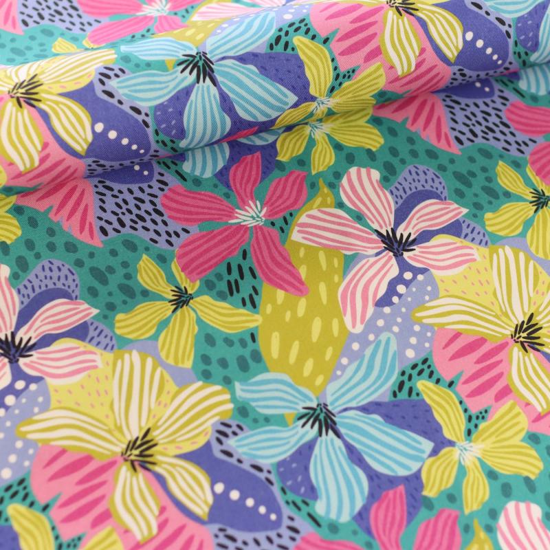 Canvas Eigenproduktion 'Blütenkonfetti'