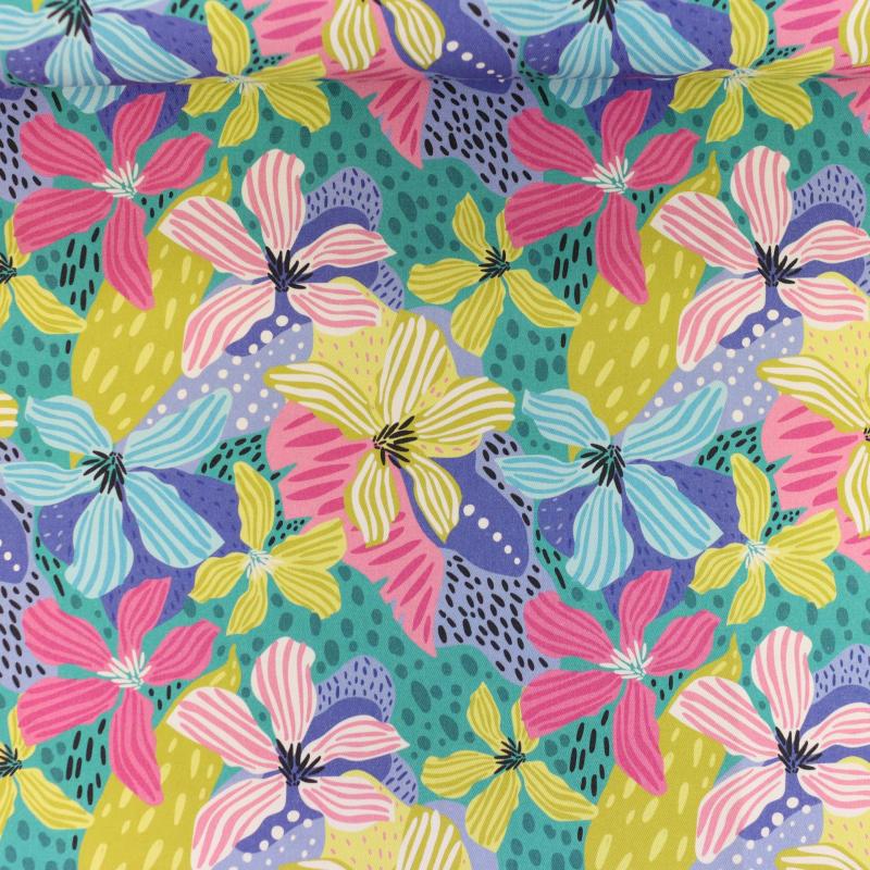 Canvas Eigenproduktion 'Blütenkonfetti'