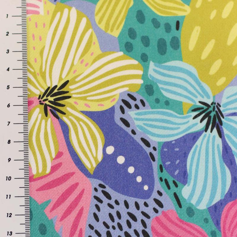 Canvas Eigenproduktion 'Blütenkonfetti'