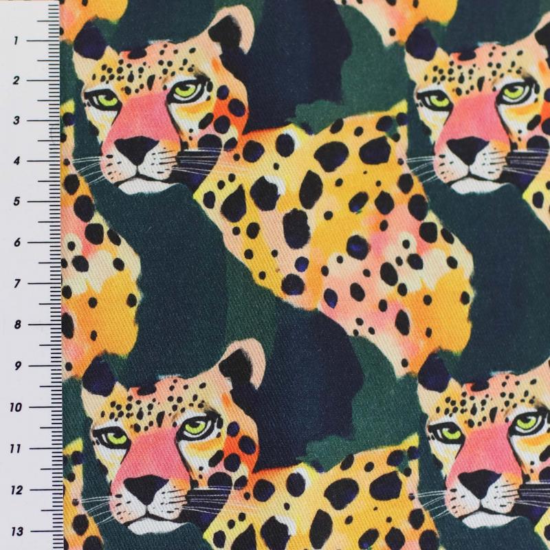 Canvas Eigenproduktion 'Leopard'