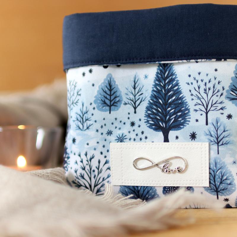 Canvas Eigenproduktion 'Winterwald'