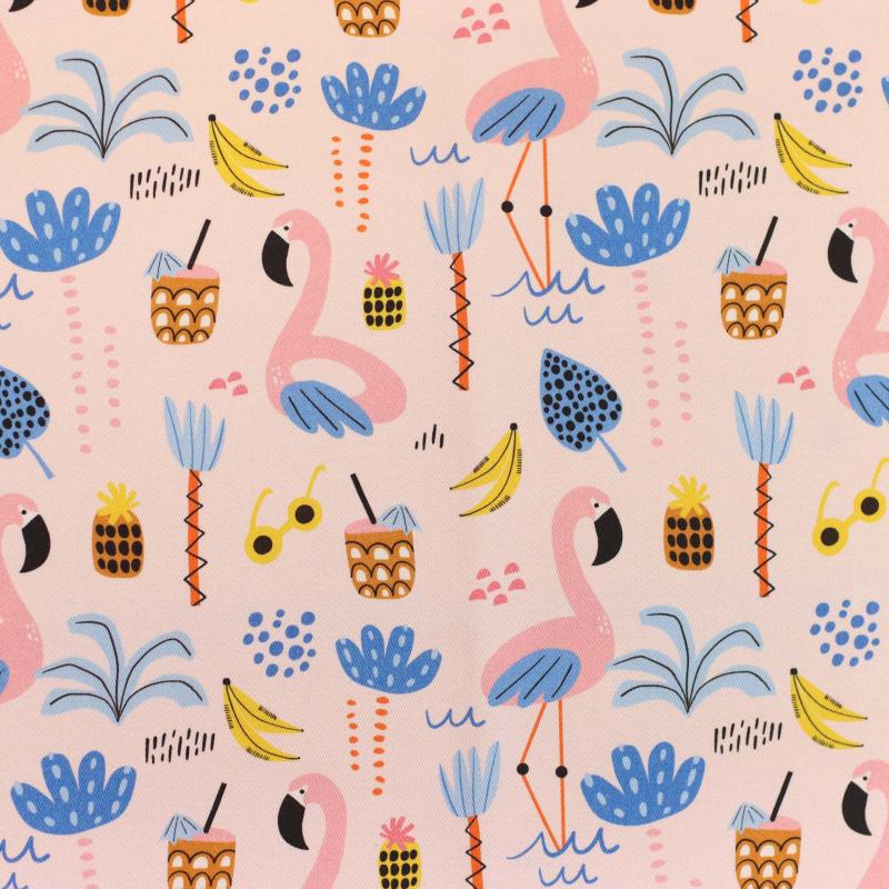Canvas Eigenproduktion 'Flamingo'