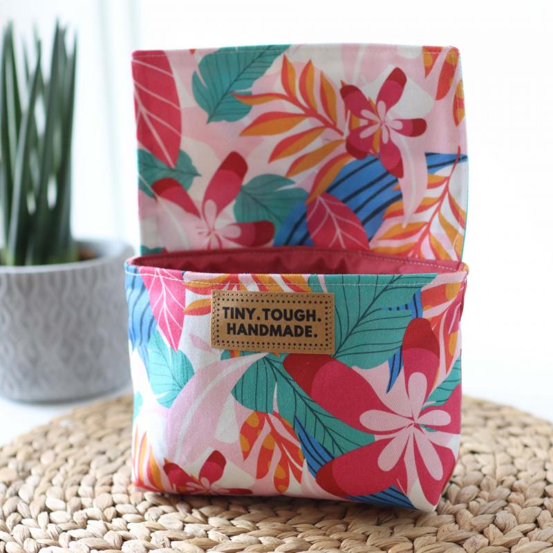 Nähset Minibag - Tropical Vibes inkl. Labelset 'Klein aber oho!'