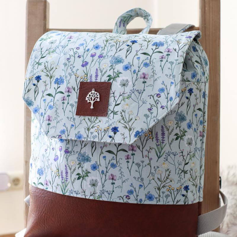 Nähbox Rucksack - Vergiss mein nicht - Mint