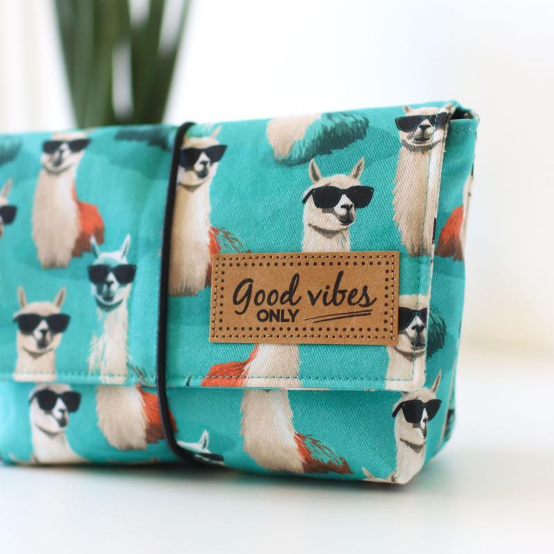 Nähset Minibag - Lama inkl. Labelset 'Fun'
