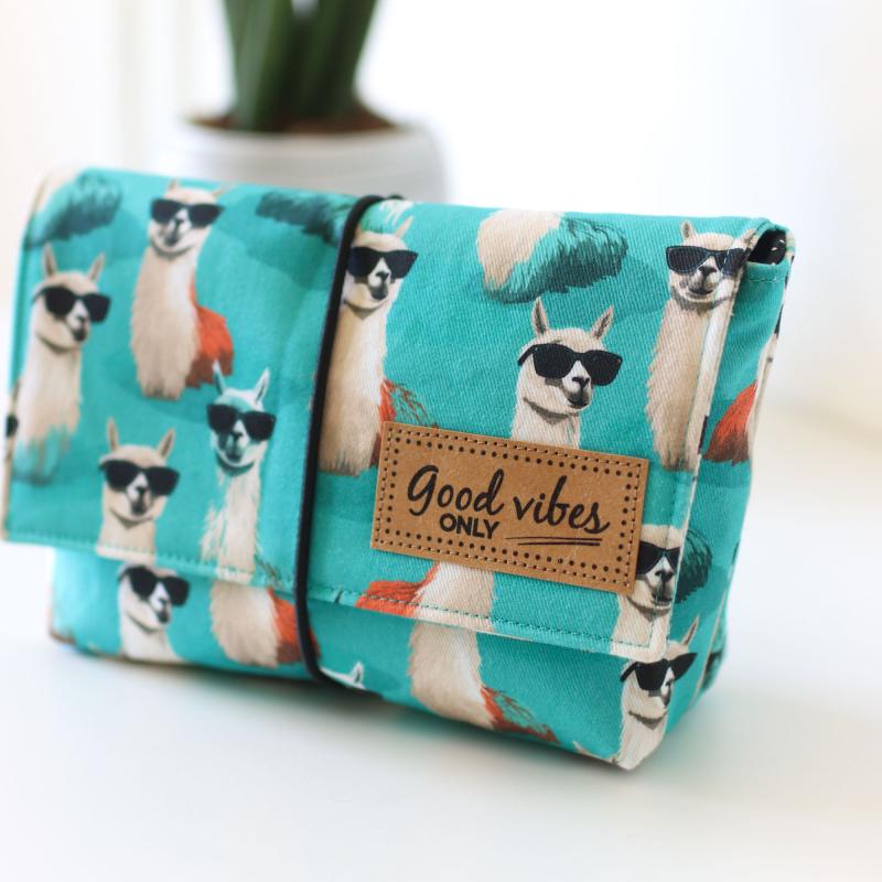 Nähset Minibag - Lama inkl. Labelset 'Fun'
