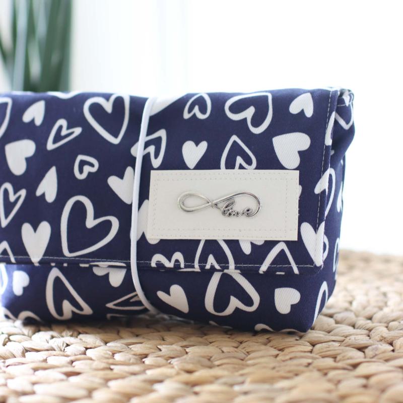 Canvas Eigenproduktion 'Lieblingsstück navy'