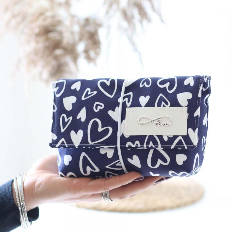 Canvas Eigenproduktion 'Lieblingsstück navy'