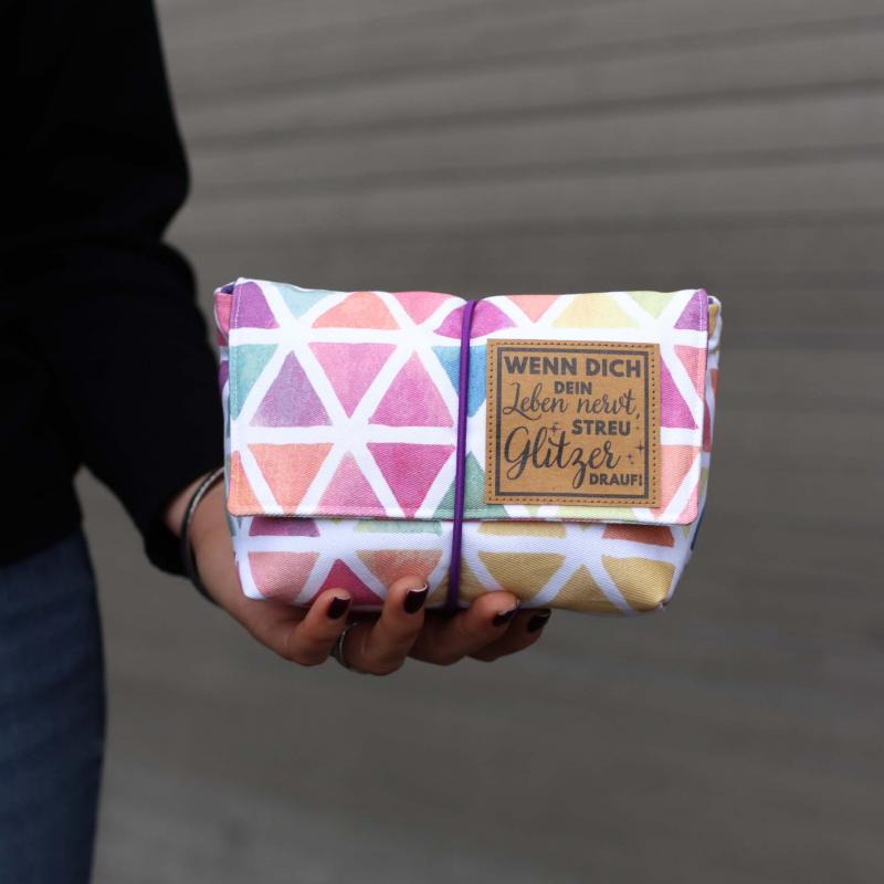 Nähset Minibag - Geo inkl. Labelset 'C'est la vie!'