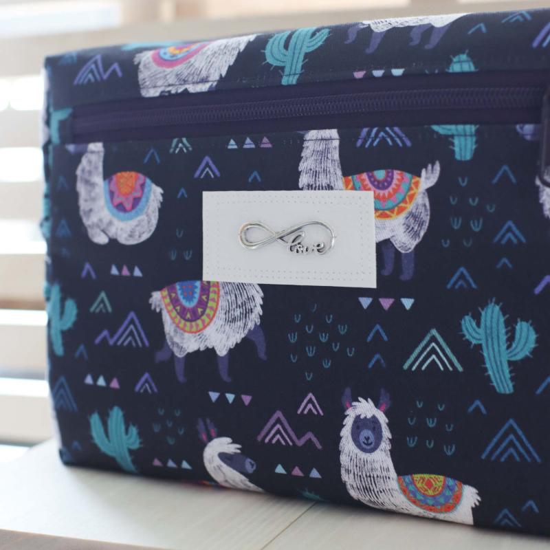 Nähset Boxybag 'Maxi' - Sweet Lamas