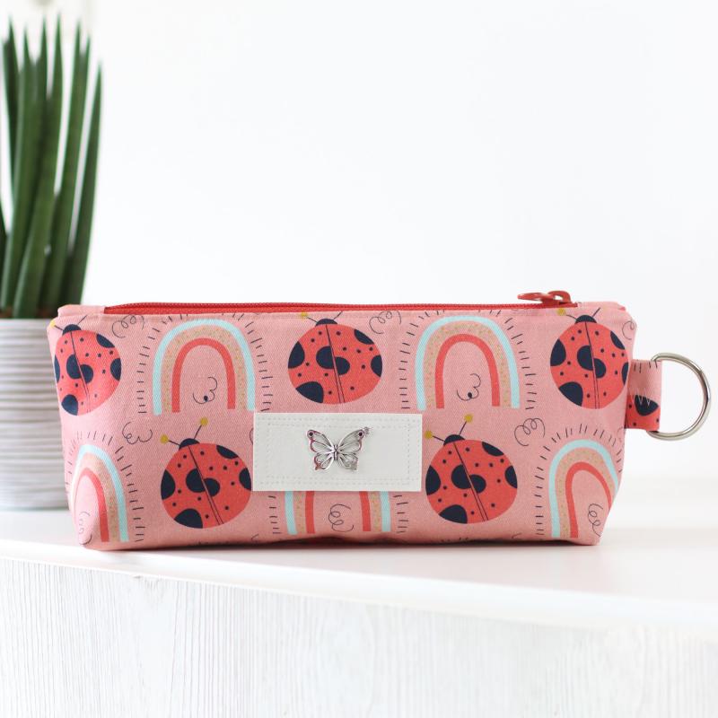 Nähset Zipperbag - Marienkäfer