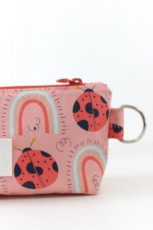 Nähset Zipperbag - Marienkäfer