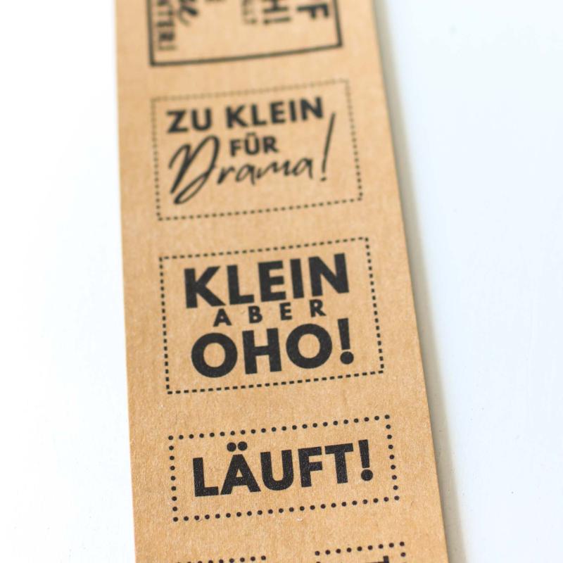 Labelset 'Klein aber oho!'
