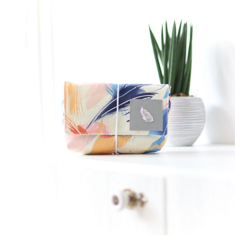 Nähset Minibag - Feathers Peach