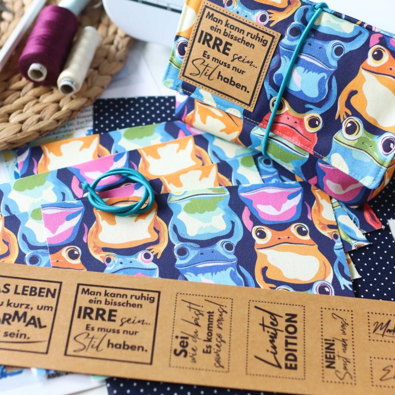 Nähset Minibag - Froschkönig inkl. Labelset 'Crazy'