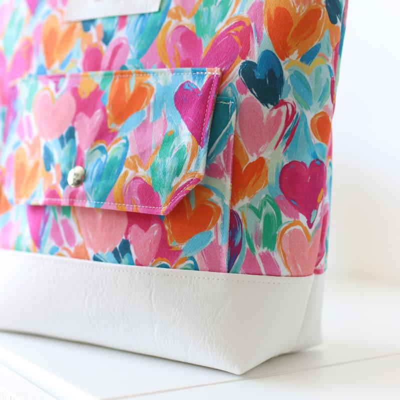 Nähbox große Kosmetiktasche - Colorful