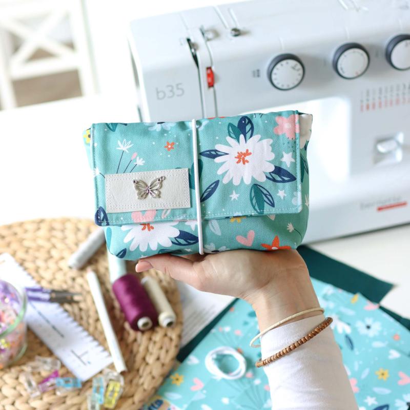 Nähset Minibag - Flowers Mint
