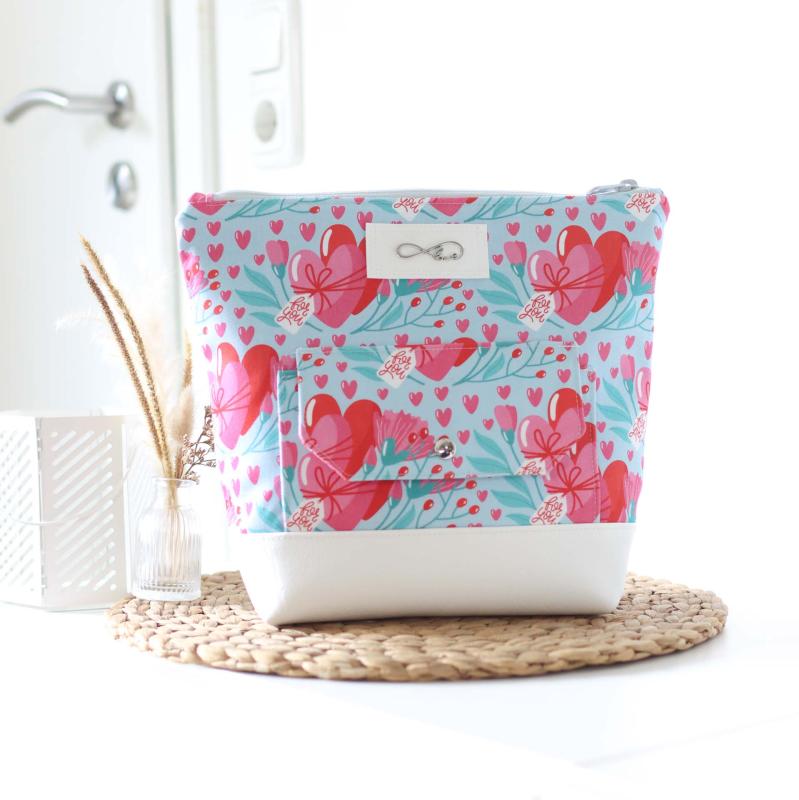 Nähbox große Kosmetiktasche - For You!