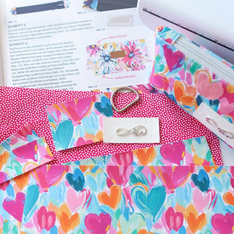 Nähset Zipperbag - Colorful