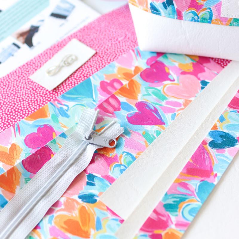 Nähbox Kosmetiktasche - Colorful