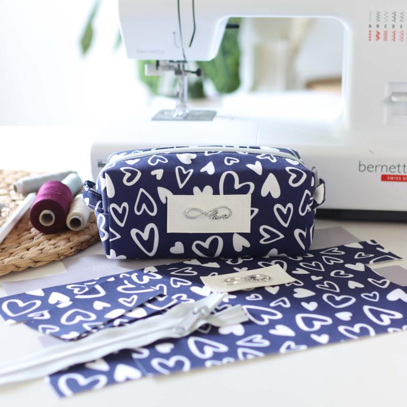 Nähset Boxybag 'Mini' - Lieblingsstück navy