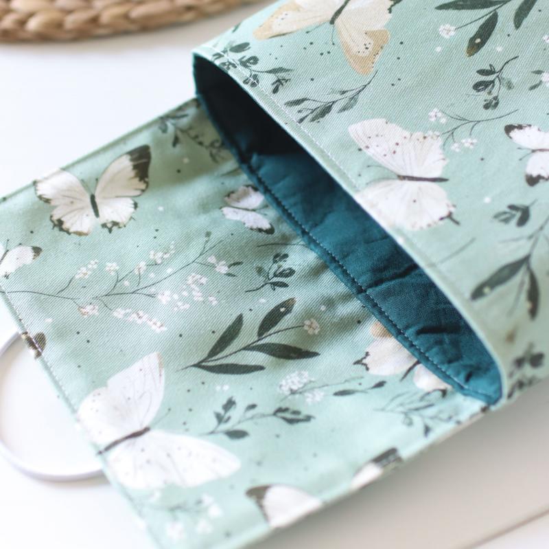 Nähset Minibag - Schmetterlinge mint