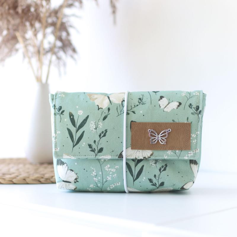 Nähset Minibag - Schmetterlinge mint