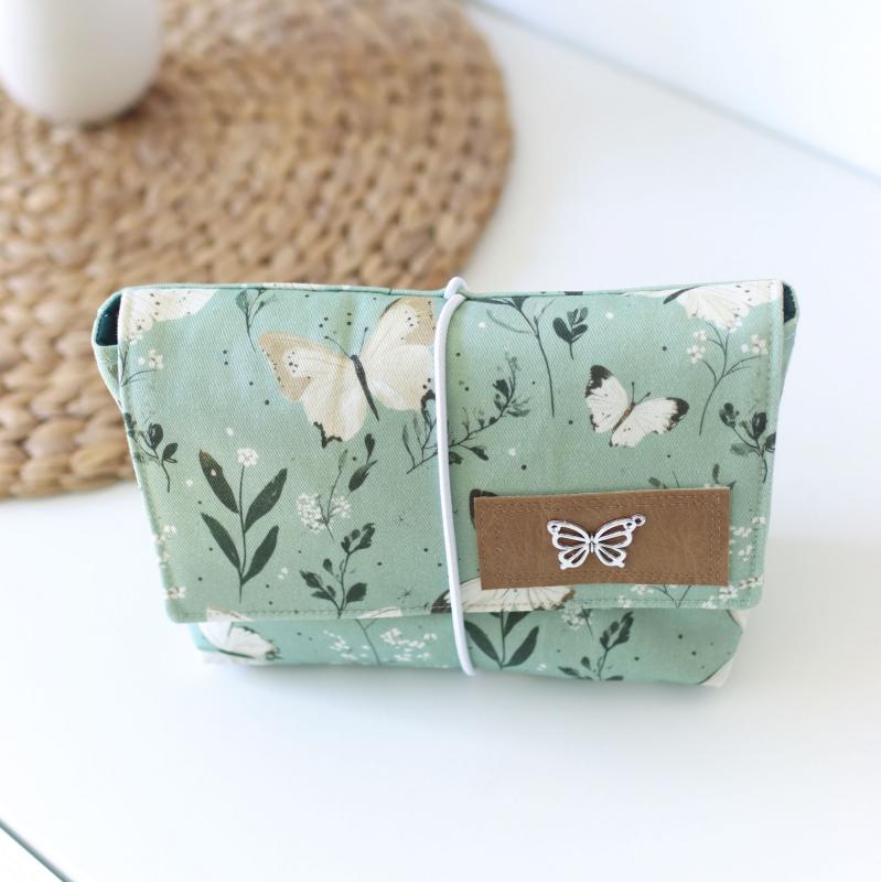 Nähset Minibag - Schmetterlinge mint