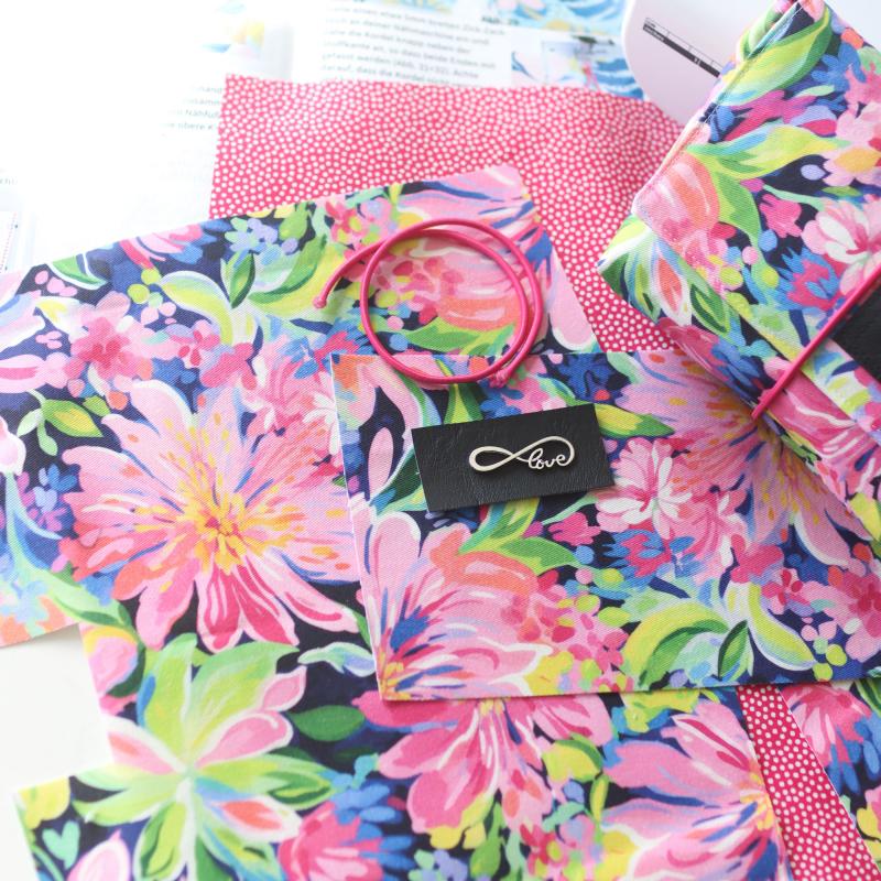 Nähset Minibag - Tropical Flowers