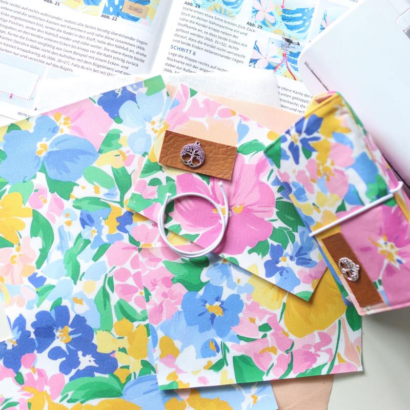 Nähset Minibag - Pink & Blue