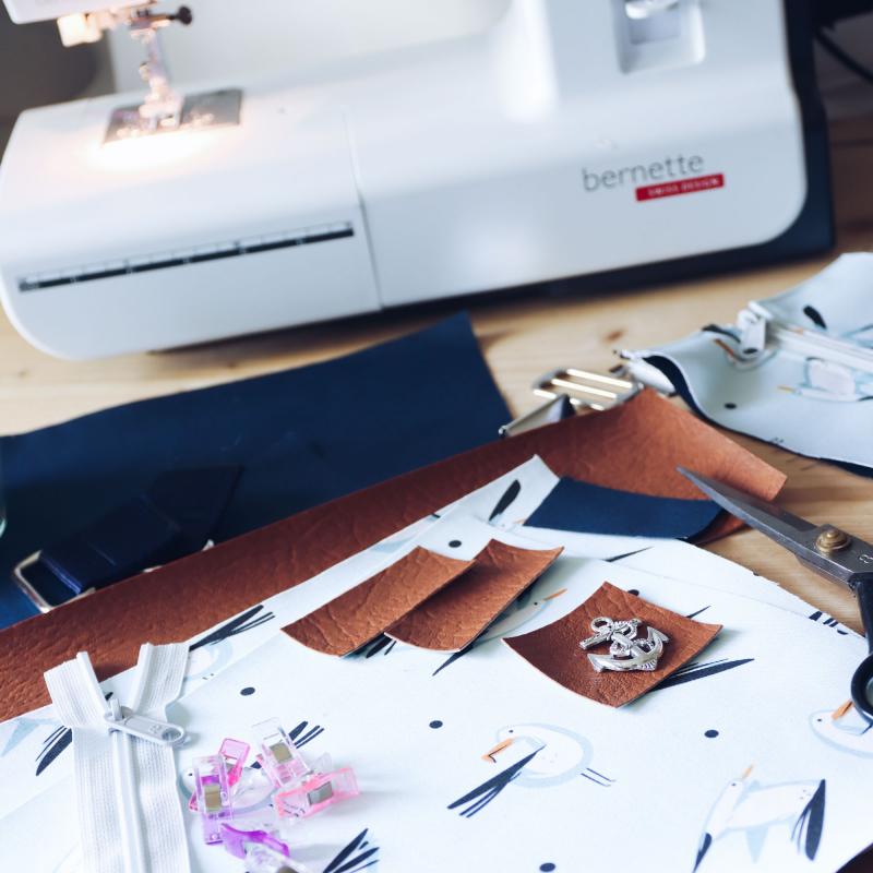 Nähset Umhängetasche - Möwe