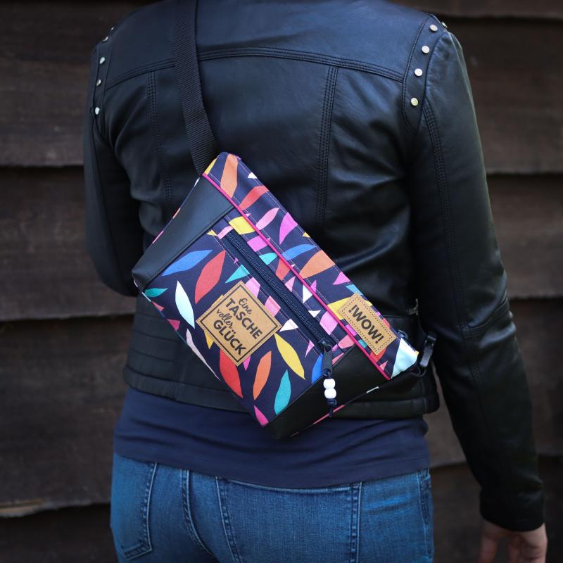 Nähbox Gürteltasche 'Ida' - Farbenfroh inkl. Labelset 'Statement'