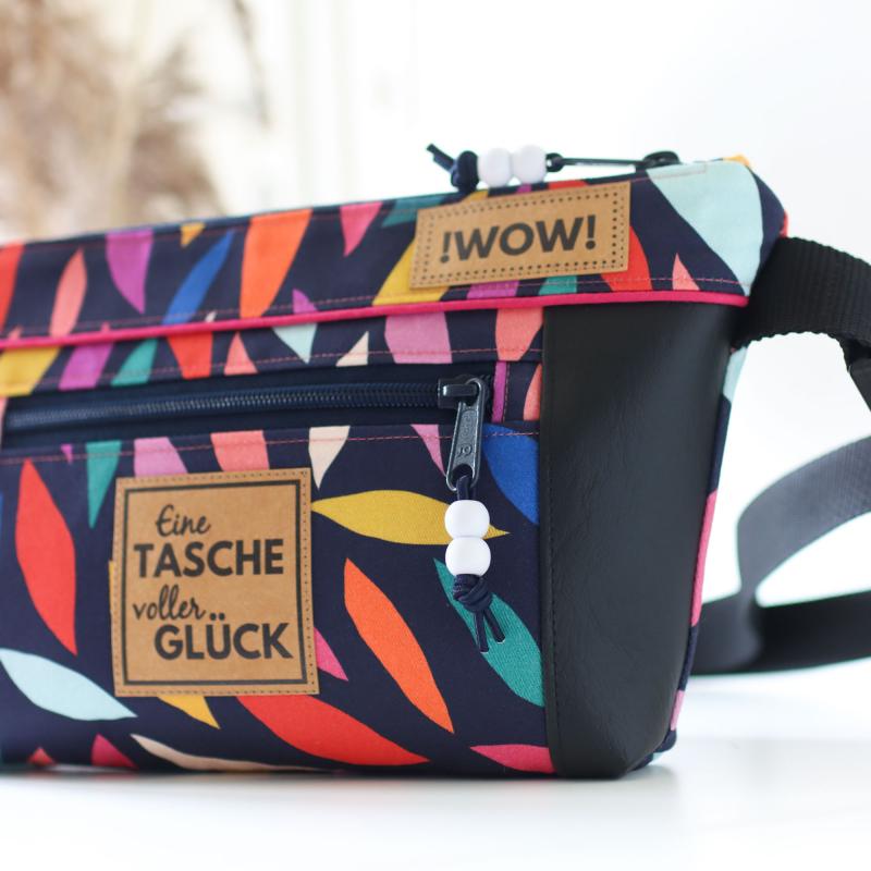 Nähbox Gürteltasche 'Ida' - Farbenfroh inkl. Labelset 'Statement'