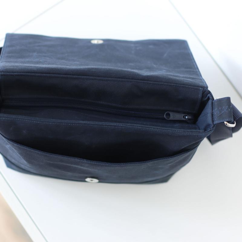 Nähset Tasche 'Katie' - Waxed Ocean