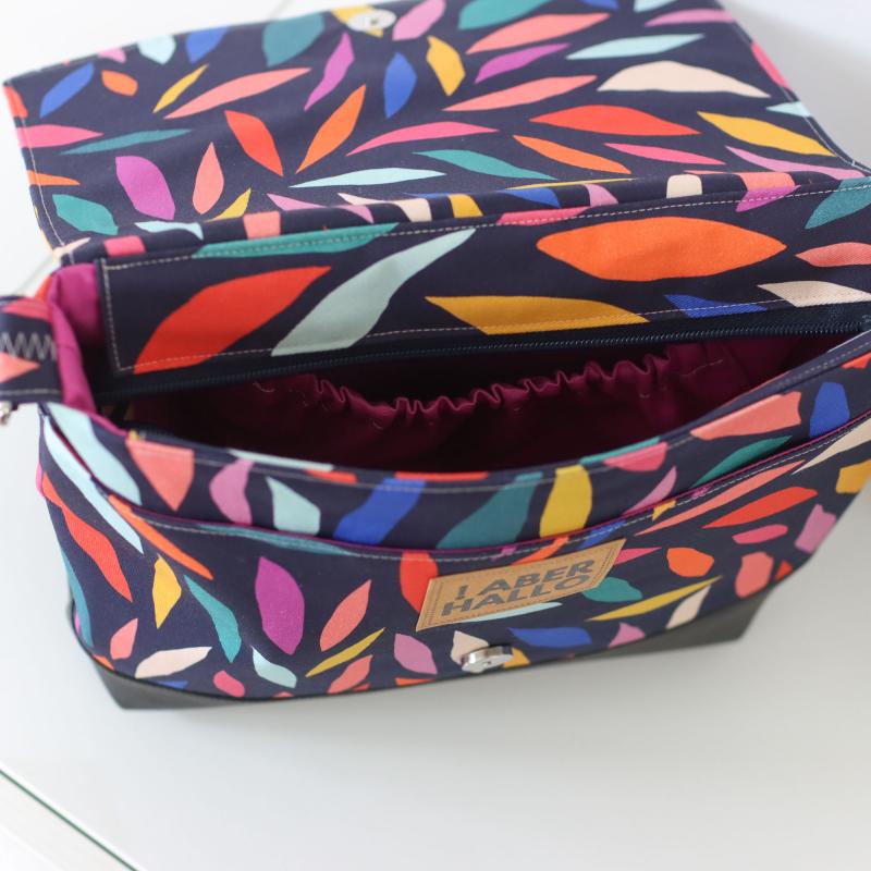 Nähset Tasche 'Katie' - Farbenfroh inkl. Labelset 'Statement'