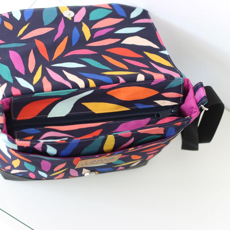 Nähset Tasche 'Katie' - Farbenfroh inkl. Labelset 'Statement'