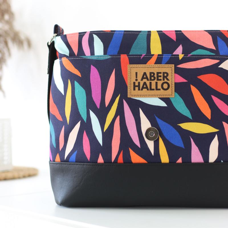 Nähset Tasche 'Katie' - Farbenfroh inkl. Labelset 'Statement'
