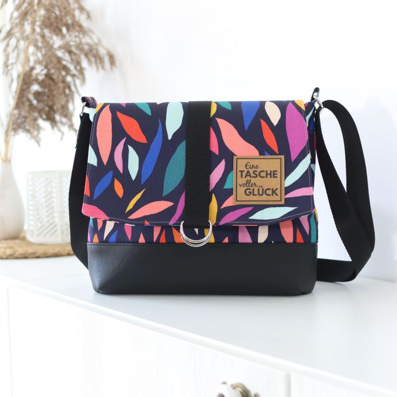Nähset Tasche 'Katie' - Farbenfroh inkl. Labelset 'Statement'