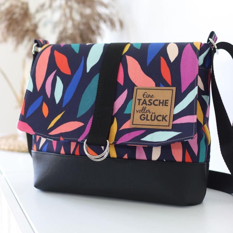 Nähset Tasche 'Katie' - Farbenfroh inkl. Labelset 'Statement'