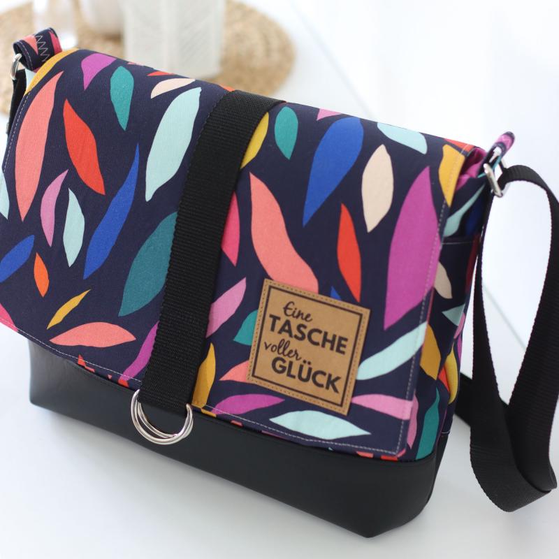 Nähset Tasche 'Katie' - Farbenfroh inkl. Labelset 'Statement'