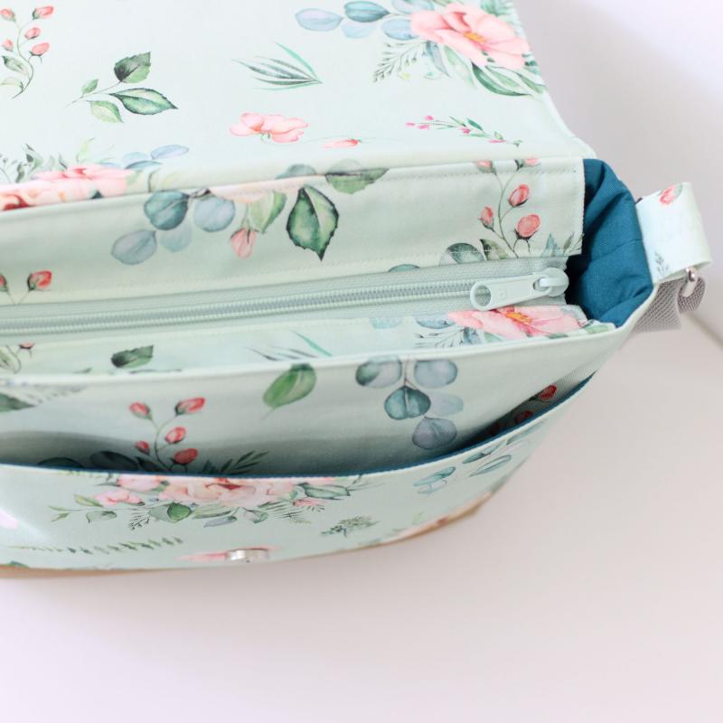 Nähset Tasche 'Katie' - Aquarell mint